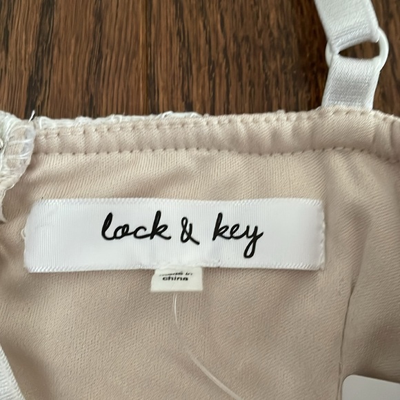 White cream lace dress - Picture 3 of 3